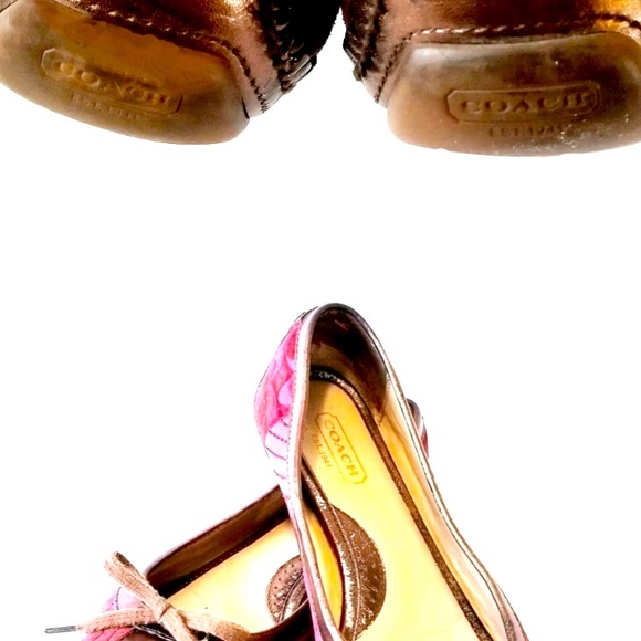 COACH Patchwork Flats - Picture 2 of 3